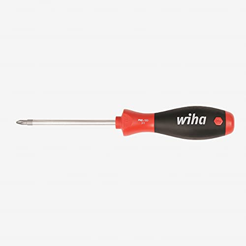Wiha 31114 Prüfgerät Phillips-Schraubendreher mit SoftFinish Griff, 1 x 300 mm