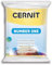 CERNIT CE0900056700C - Un Pain de Pâte Polymère Number one - Pâte à Modeler à Cuire - Couleur jaune - Bloc de 56 g