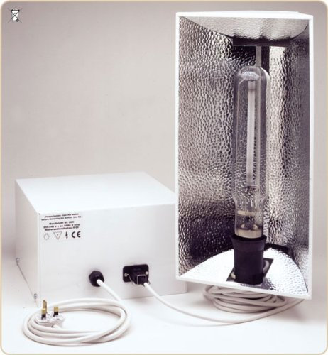 Quality 1000W Metal Halide Grow Light Complete with Remote Ballast & contactor Relay Timer, lamp& Reflector