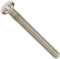 Bulk Hardware BH02234 Bullone con Testa a Taglio a Bordo Stondato, M6, 6 mm x 75 mm, Bianco, Set di 6