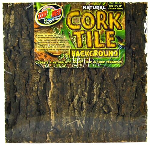 Zoo Med NCB-3 Cork Tile Background, 46 x 46 cm