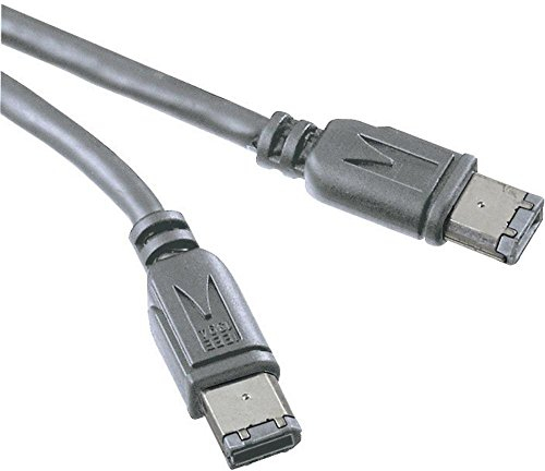Ansmann AK-420101-018-S FireWire 400 Anschlusskabel, 1,8 m, 3 Stück