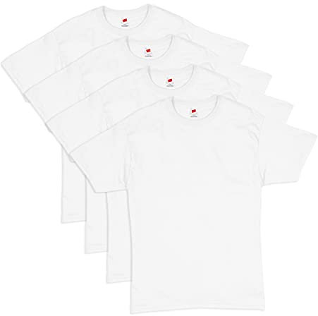 Hanes Men's ComfortSoft Pack fashion t shirts, White, M UK
