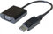 CONNECT 15 cm Adaptateur DisplayPort 1.2 vers VGA Cordon – Noir