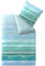 CelinaTex Fashion Davia Ropa de Cama Algodón Rayas Turquesa Blanco Verde 135 x 200 cm