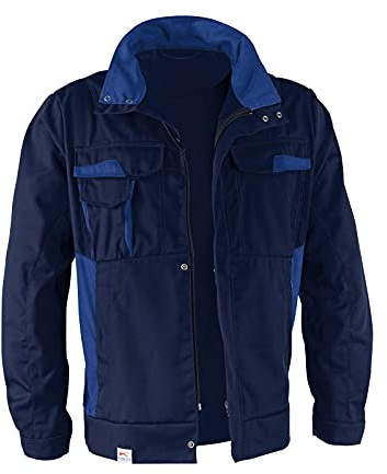 KÜBLER Workwear | KÜBLER VITA mix Arbeitsjacke | dunkelblau/kbl.blau | Größe 4XL