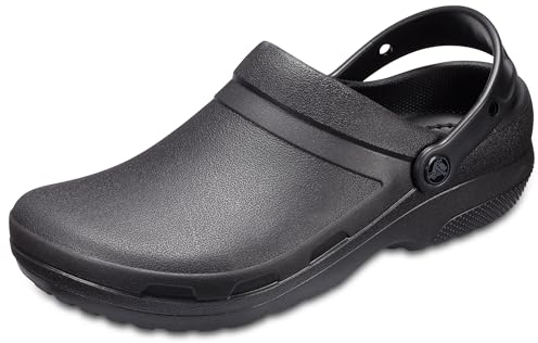 Crocs Specialist II Clog, Unisex Adults Clogs, Black (Black), M10/W11 UK