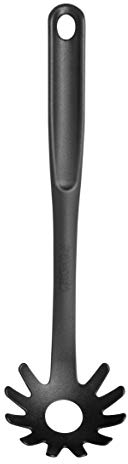 GastroMax - Louche à Pâtes - Conçu pour Vous Faciliter la Vie en Cuisine - Fabriqué et Conçu en Suède - Matériaux Durables et De Qualité - Accessoires de Cuisine - Noir