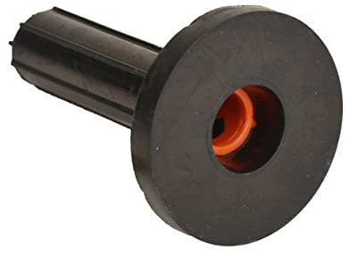 10 Stück - Schallschutzdübel Nennweite 14 mit Bund für Bohrloch 14x50mm - - Ideal für Befestigungen im Heizungs-, Lüftungs- und Sanitärbereich zur Schallreduzierung