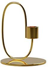 Cooee Design Brass, Messing, L : 10, B: 10, H: 13,5 cm