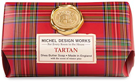 Michel Design Works - TARTAN - große Badeseife mit Sheabutter 245 g