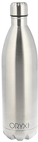 Thermosflasche, Fassungsvermögen 1000 ml, BPA-frei, Edelstahl, auslaufsicher.
