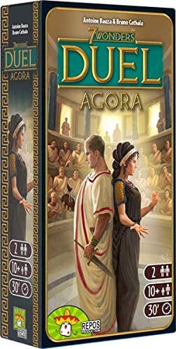 ASMODEE Repos Production 7 Wonders Duel – Agora (Expansion) – Italienische Version