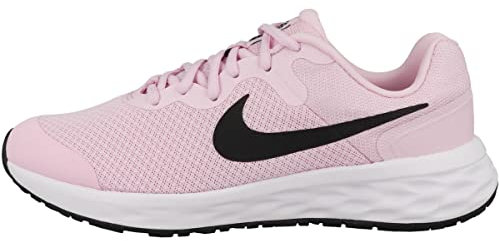 Nike Mädchen Revolution 6 Schuhe, Pink Foam Black, 37.5 EU