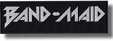 Band Maid Band Patch Badge Embroidered Iron on Applique