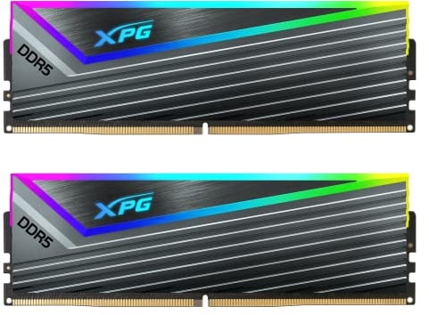 ADATA XPG Caster RGB DDR5 6400MHz 32GB (2x16GB) CL40-40-40 PCS-51200 UDIMM 288-Pins Desktop SDRAM Memory RAM Kit (AX5U6400C4016G-DCCARGY), 32GB (2 x 16GB)