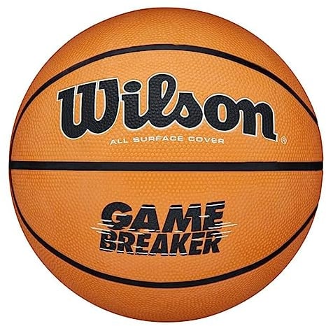 Wilson Gamebreaker Outdoor-Basketball, Unisex-Erwachsene, braun, 6