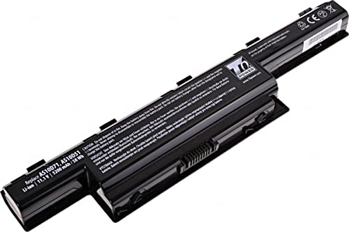 T6 Power Batterie pour Packard Bell EasyNote LE69KB, Li-Ion, 5200 mAh (58 Wh), 11,1 V