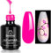 beetles Gel Polish, Spring Summer Gel Nail Polish 15ml Glow in the Dark Pink Gel Soak Off U V Gel Design Nail Art Manicure Salon DIY Home Gifts for Women Girls
