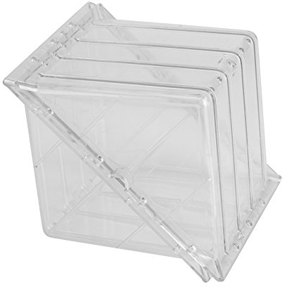 Restokki Kürbisformen Für Den Garten, Wassermelonen-Wachstum Quadratische Herzförmige Wassermelonen-Kürbis-Formform Für Den Anbau von Kürbissen, Garten-Obst-Gemüse-Anbau, Schimmelbildung(#Square)