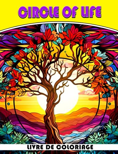 Dans le livre de coloriage Circle Of Life.: Pages de coloriage de mandalas animés celtiques et