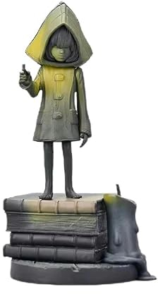 EyLuL 10cm.Little Nightmares Nomes Sechs Anime Spiel Figur Kleine Albträume Mini Action Figur Sammelmodell Spielzeug Geschenke