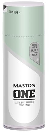 Maston Spray Paint ONE - Satin Pastel Green RAL6019 400ml