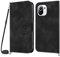 Netany Handykette Hülle für Xiaomi Mi 11 5G, Handyhülle für Xiaomi Mi 11 5G Hülle mit Kette Klappbar, PU Leder Necklace Klapphülle und Umhängeband Lanyard Flip Stoßfest Schutzhülle mit Band (Schwarz)