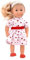 Dollsword von Peterkin, Charlotte-Puppe, 36 cm, weicher Körper mit goldenem Haar, Deluxe-Outfit, Schuhen und Haar-Accessoires, Puppen und Accessoires, ab 18 Monaten