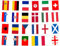 Euro 2024 Banner, Euro 2024 Dekorationen, Europäische Cup Wimpelkette, Euro 2024 Flaggen – 8 m, wasserdicht, Euro 2024 für Haus, Garten, Bar, Restaurant und Straßenparty-Dekoration (24 Länder)