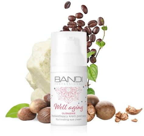 Bandi - Revitalisierende Augencreme Mit Koffein Sheabutter Für Strahlend Frische Jugendliche Haut – Falten Reduzieren Augenringe Aufhellen Sanfte Textur Tägliche Anti-aging Pflege