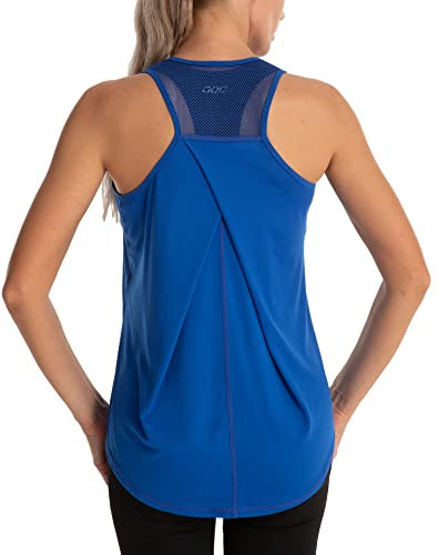 Dawnrole Damen Sport Tank Top Ärmelloses Leichte Fitness Top Yoga Oberteile