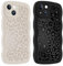 Coalbooliy 2 Pezzi Cover per Apple iPhone 14 Pro 6,1”, Custodia con Aesthetic Leopardato Motivo Disegni Silicone Morbido TPU Onda Bumper Antiurto Protezione Fotocamera Phone Case per Ragazze, 01