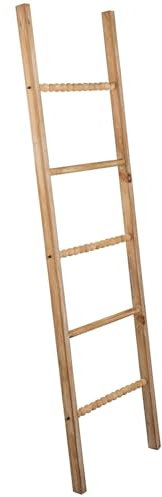 Échelle décorative en Bois Naturel 43,5 x 4 x 160 cm