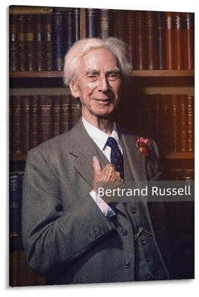 Bertrand Russell Poster, Wandkunst, Poster, Drucke, Heimdekoration, Bild, Leinwand, Malerei, Poster, 30 x 45 cm