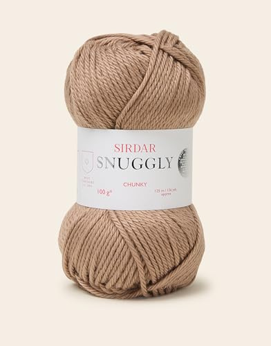 Sirdar Snuggly Chunky, Soft Brown 100g