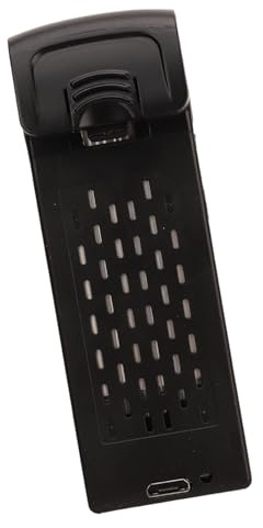 Gonetre Drohnen-Li-Ionen-Akku, 7,4 V, 2200 MAh, Kunststoffgehäuse, Tragbarer Multi-Guard-UAV-Akku für LYERC L500PRO-Drohne (Schwarz)