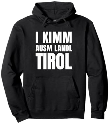 Tirol. DJ Apres Ski Outfit. Es ist Zeit Tirol zu feiern Pullover Hoodie