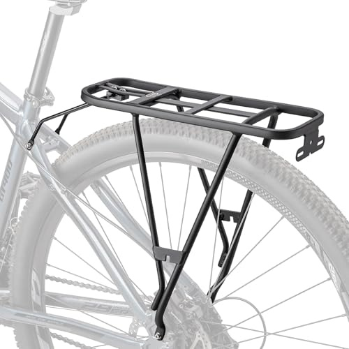 CXWXC Fahrradgepäckträger für 26-27,5 & 29/700C, 30 kg | Gepäckträger für Scheibenbremsen & Felgenbremsen, Fahrradtaschen-Gepäckträger