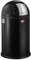Wesco, Legierter Stahl, Abfallsammler Pushboy Junior 22 Liter schwarz, H x Ø 63x35cm/22L