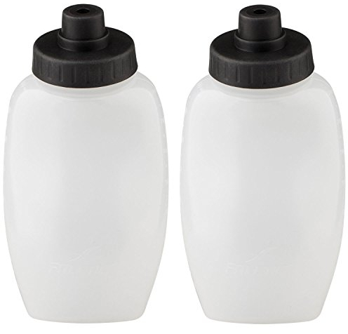 Fitletic Water Bottles 2x(6oz) 170ml Capacity Lightweight Reusable Hydro Flask Compatible with Fitletic Running Belt, BPA Free Water Bottle Ideal for Running and Outdoor Activity Dishwasher Safe