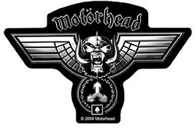 Motörhead Logo Unisex Patch Standard 100% Polyester Undefiniert Band-Merch, Bands