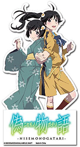 NISEMONOGATARI - FIRE SISTERS STICKER by GE Animation