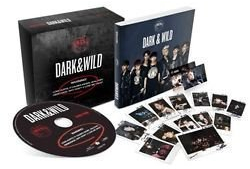 LOEN Entertainment BTS 1. Album DARK & WILD CD Fotokarten Fotobuch BAGNTAN
