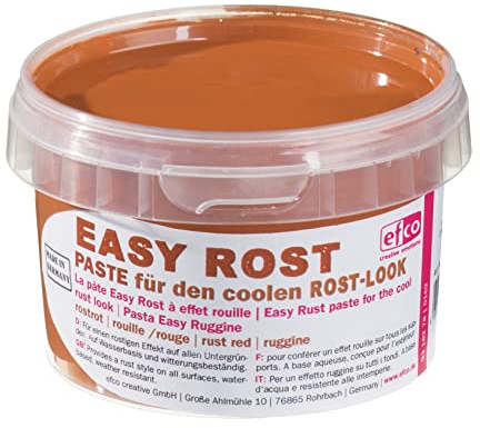 Efco leicht Rost, Wasserbasis Paste, Rostbraun, 350 g