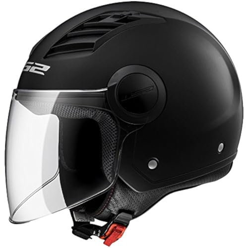 Airflow L OF562 Motorradhelm, robust XXL Mattschwarz