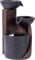 dobar® 96414e Design Tischbrunnen | Zimmerbrunnen Dreistufig Polyresin | Kleiner Springbrunnen | Dekoratives Wasserspiel für Wohnzimmer/Büro/Indoor | Zierbrunnen | 14,2 x 14,2 x 22 cm | Grau