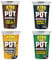 Pot Noodle King Bundle | Chicken & Mushroom King Pot 114g | Bombay Bad Boy 114g | Original Curry 114g | Beef & Tomato 114g | Total of 4x114g of Noodles