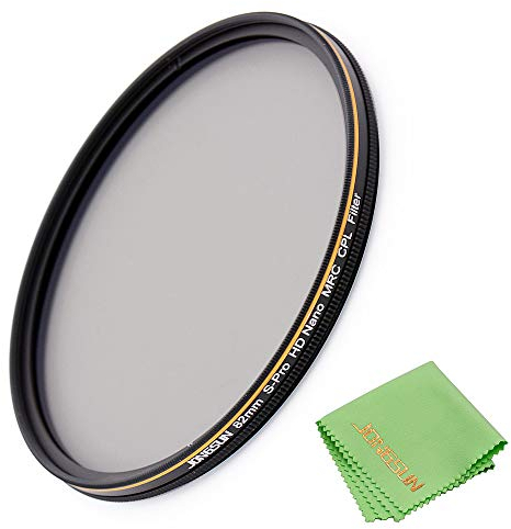 JONGSUN Filtre Polarisant 82mm, Polarisant Circulaire, S-Pro HD Nano MRC16, 82mm Polarizing Filter, Verre Optique, Filtre CPL