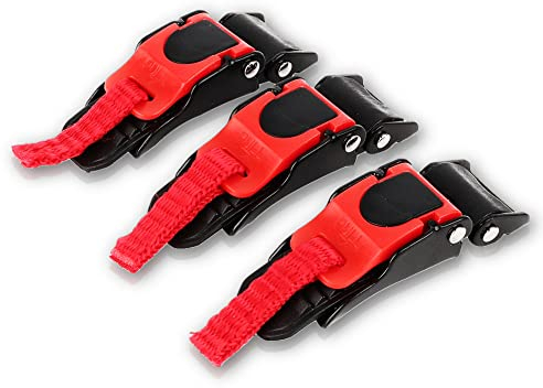 KIMISS 3Pcs Motorradhelm Schnellverschluss, Helmclip Schnallen Kinnriemen Schnellverschluss Kit Trennschnalle, Fahrrad ATV Helm Kinnriemen